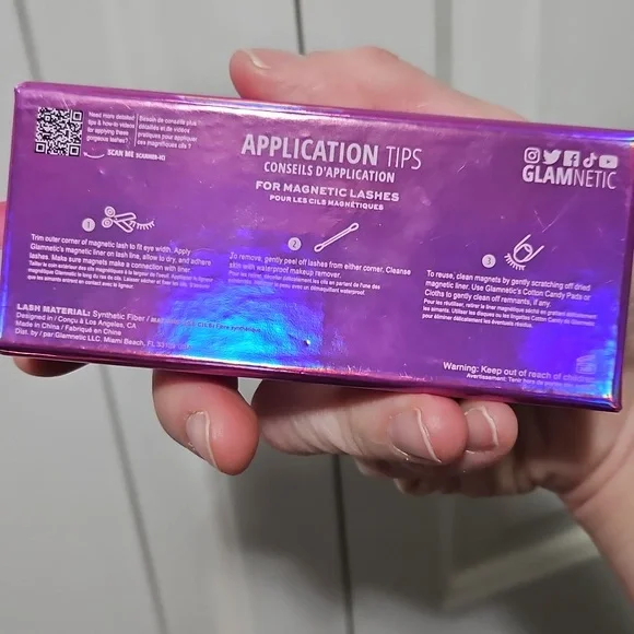 2/$25 SALE 🦄 NWT GLAMNETIC faux Eyelashes - Picture 2 of 8